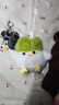 武汉文创蒜鸟发声玩偶纪念品鄂人和平鸟钥匙扣毛绒玩具公仔挂件 白色武汉蒜鸟【1个装】 武汉蒜鸟背包挂件桌面摆件 实拍图