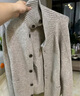 优衣库男女装souffle yarn舒芙蕾针织开衫/毛衣毛衫25新款480023 32 深米色 XS 实拍图