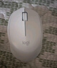 罗技（Logitech）M275鼠标 无线鼠标 办公鼠标 右手鼠标 白色 带无线2.4G接收器 实拍图