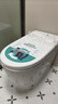 water max【补贴15%】仿智能马桶造型家用虹吸式普通马桶坐便器MT9243 MT9243【无需插电 I 脚踢手按冲水】 250/300/350/400mm坑距 下单备注 实拍图