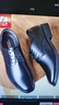 回力(Warrior)商务休闲男鞋百搭鞋子男英伦正装皮鞋男2413 黑色 41 实拍图