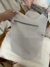 京东京造 洗衣袋滚筒洗衣机洗衣网袋防变形衣服护衣网兜大号中号 4件套 白 实拍图