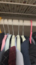 晟旎尚品 衣架无痕晾衣架子20只塑料宽肩加厚防滑晾晒不鼓包大衣挂架撑4色 实拍图