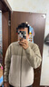 优衣库男装女装摇粒绒拉链茄克/长袖外套夹克25秋冬新款479793 31 米色 M /170/92A 实拍图