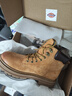 Dickies男士马丁靴高帮时尚男靴工装靴情侣靴男 土黄-加绒 41-男款 实拍图
