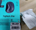 罗技（Logitech）M196 无线蓝牙鼠标 办公鼠标 笔记本商务办公家用 小巧便携 对称手型 石墨灰 实拍图