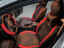 豫垫坊 新款汽车坐垫全包围四季通用冰丝全皮卡通座垫五座全车汽车座套 激情红全皮豪华版 本田雅阁飞度锋范凌派缤智思域XR 实拍图