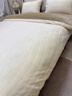 雅鹿A类牛奶绒床上四件套冬季加厚高端轻奢双面珊瑚绒床单被罩床笠款 曲线雕花四件套-奶白【A类母婴级标准】 床单款  1.8m四件套被套200x230cm 实拍图
