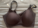 ROVO哺乳内衣怀孕期聚拢无痕舒适喂奶透气孕妇文胸孕哺胸罩 裸感肤+经典黑【聚拢防下垂 送延长扣】 L 实拍图