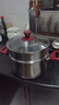 爱仕达（ASD）汤锅 316L食品级不锈钢蒸煮一体锅 22CM煮粥锅B5-Z 实拍图