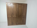 一木 实木衣柜 新中式 胡桃木 衣橱 大衣柜卧室 柜子 四门1#【现货闪发】 实拍图