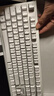 CHERRY樱桃MX1.1雪原极光 机械键盘 游戏键盘 悬浮式无钢结构 87键有线键盘 RGB灯效 电脑键盘 白色 红轴 实拍图