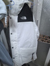 The North Face北面羽绒服男户外保暖鹅绒派克羽绒外套89Z0 白色/LA9 L 实拍图