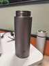 米家钛保温杯 内外纯钛水杯 男女士杯子 便携茶杯350mL 实拍图