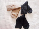 北极绒儿童羊毛袜6-12岁秋冬季加厚加绒保暖宝宝婴儿厚袜子男女毛圈棉袜 实拍图