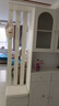 傲墨轩欧式实木鞋柜进门入户隔断屏风玄关柜家用客厅鞋柜挂衣架一体靠墙 奶油白+两门+长120【左换鞋凳】 实拍图