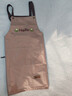 光多拉防水围裙厨房防油污家用做饭无袖工作服男士女士通用家务清洁粉色 实拍图