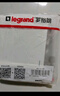 罗格朗（LEGRAND）开关插座面板 简悦系列陶瓷白色 86型墙壁插座 二位中途挚开关 实拍图