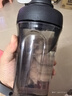 乐扣乐扣（LOCK&LOCK）大容量水杯tritan运动摇摇杯便携提手水壶男女塑料杯子800ML黑色 实拍图