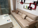 全友家居 科技布艺沙发客厅小户型现代简约直排式一字沙发家用 实拍图