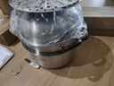 九阳（Joyoung）蒸锅三层蒸锅复合底不锈钢汤锅家用蒸馒头包子高拱盖32cm ZGH3201 实拍图