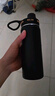 恩尔美（nRMEi）保温保冷杯大容量男士款316不锈钢学生户外骑行便携运动水壶杯子 黑色700ml【抗菌316/保温保冷】 实拍图