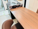 迈纺意式极简可伸缩岛台一体餐桌家用大平层多功能中岛台木纹岩板餐桌 伸缩岛台+餐椅*4 宝格丽黑岩板【现货秒发】 2.0-2.5m【氛围灯+实木多层板+十年质保】 实拍图