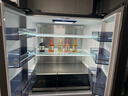 西门子（SIEMENS）无界Pro529L法式多门双循环冰箱AI超氧真空舱 超薄嵌入式零嵌四开门国家补贴钢化玻璃KF82AA349C 实拍图
