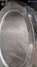 美厨（MAXCOOK）304不锈钢盘碟 鱼盘盆碟椭圆盘碟34CM MCWA8373 实拍图