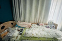 奇幼树实木拼接床大人可睡儿童床婴儿加宽无缝连接大床橡胶木小孩床边床 三面护栏+尾梯-送6cm可拆洗棕垫 200x80cm 实拍图