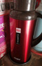 天喜（TIANXI） 保温壶不锈钢家用大容量暖壶暖热水瓶学生宿舍暖壶暖瓶开水瓶 经典款红色 2000ml 实拍图