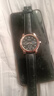 【网红爆款】商务腕表石英运动表休闲皮带男女手表 黑色 实拍图