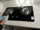 迅达（XUNDA）燃气灶天然气灶家用双灶具灶台 嵌入式台式两用 4.5KW旋流火灶一级能效 Q1-天然气 实拍图