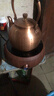 言易铜壶烧水壶手工泡茶壶家用沏茶壶加厚纯紫铜茶壶大容量煮茶壶水壶 心经款套装 实拍图