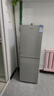 新飞冰箱小型租房用 一级能效冷 藏冷冻两用1-2人家用小冰箱 出租房双门电冰箱办公室两门 25年升级款 108Y一级能效【大容量旗舰款】银 实拍图