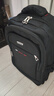 袋鼠双肩包男士背包大容量行李旅游包学生书包女初中商务笔记本电脑包 黑色配红标 实拍图