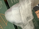 美丽雅 一次性饭盒圆形360ml*50套 汤碗酱料打包碗吸塑密封加厚带盖透明 实拍图