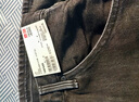 优衣库女装男装宽松廓形牛仔裤/弯刀镰刀裤子25秋冬新款479000 08 深灰色 25 /160/64A 实拍图