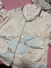 嫚熙（EMXEE）孕妇睡衣产后哺乳春秋季款月子服棉质家居服套装 环球旅行-纯棉两件套(带哺乳口)  M【适合90-115斤】 实拍图