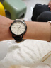 菲都狄都（Fido Dido）手表学生男女同款初高中考试专用石英表复古工装风生日礼物FD2343 曜石黑 实拍图