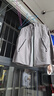 迪卡侬（DECATHLON）硬壳冲锋衣男女春秋登山防风防水单层夹克风衣运动外套MH500 男款-星际灰-亚洲版 加内胆选大一码 M 实拍图