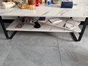 姗姗木艺茶几客厅家用双层轻奢茶几桌小户型现代简约小茶桌多功能沙发边桌 实拍图