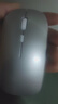 灵蛇（LINGSHE）M175充电无线蓝牙+2.4G双模款轻音鼠标 笔记本电脑  星空银 蓝牙+2.4G双模轻音版 实拍图