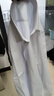 南极人衬衫男 纯色长袖商务衬衫男士棉质舒适衬衣外套修身西装白衬衫男M 实拍图