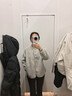 优衣库女装PUFFTECH空气棉服连帽外套/25秋冬新款478571 30 浅米色 L 实拍图