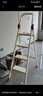 奥鹏梯子家用梯折叠铝合金人字梯室内户外登高五步爬梯带扶手安全梯 实拍图