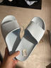 网易严选 EVA不臭脚玩趣彩虹拖鞋男女夏季浴室防滑情侣居家四季休闲 浅蓝色 37-38 女M 实拍图