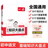 一本初中语文知识大盘点 2026同步教材思维导图串记七八九年级期中期末中考总复习速查记手册 实拍图