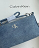 Calvin Klein女包25春夏新时尚ck牛仔单肩包腋下包礼物4F3217G 实拍图