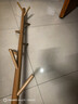 稳纳 衣帽架 衣架落地 实木挂衣架 阳台卧室衣服架  原木色三脚款3176 实拍图